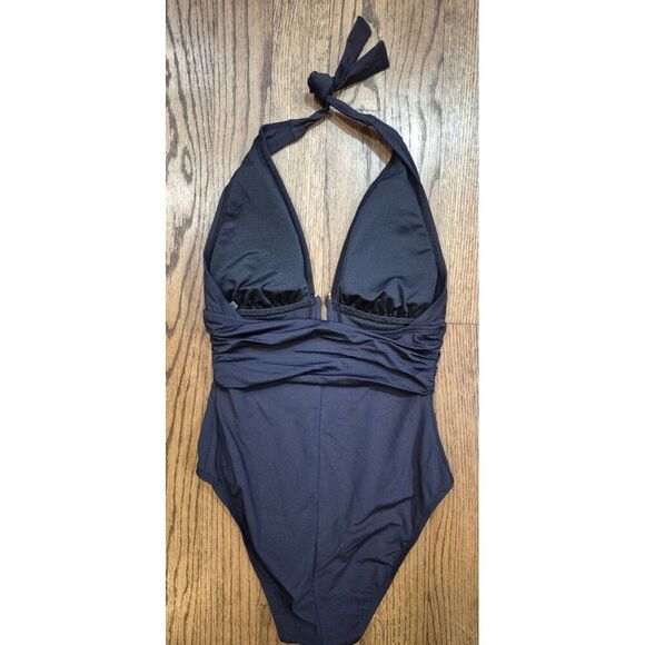 Bleu Rod Beattie Slimming Haulter One-piece Bathingsuit Swimsuit Women's Size 8 - Picture 2 of 4